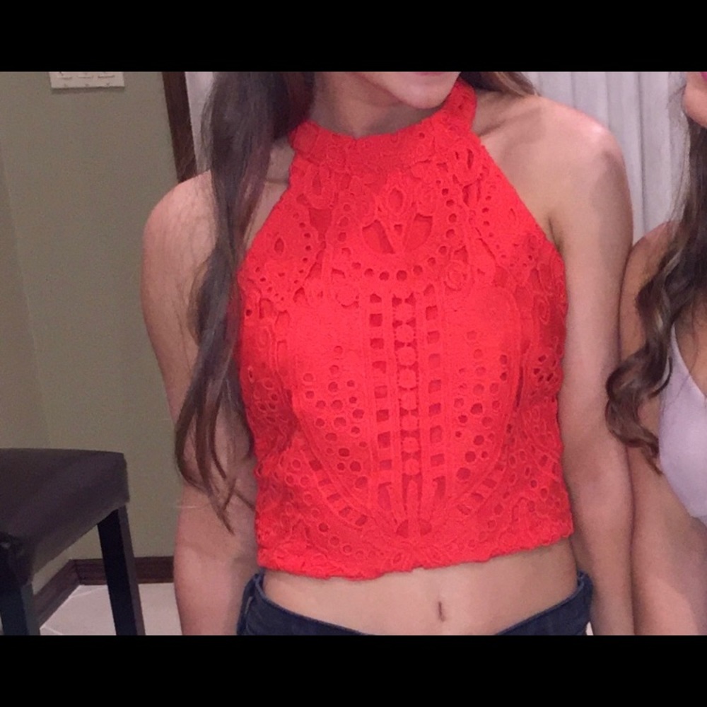 red going out top